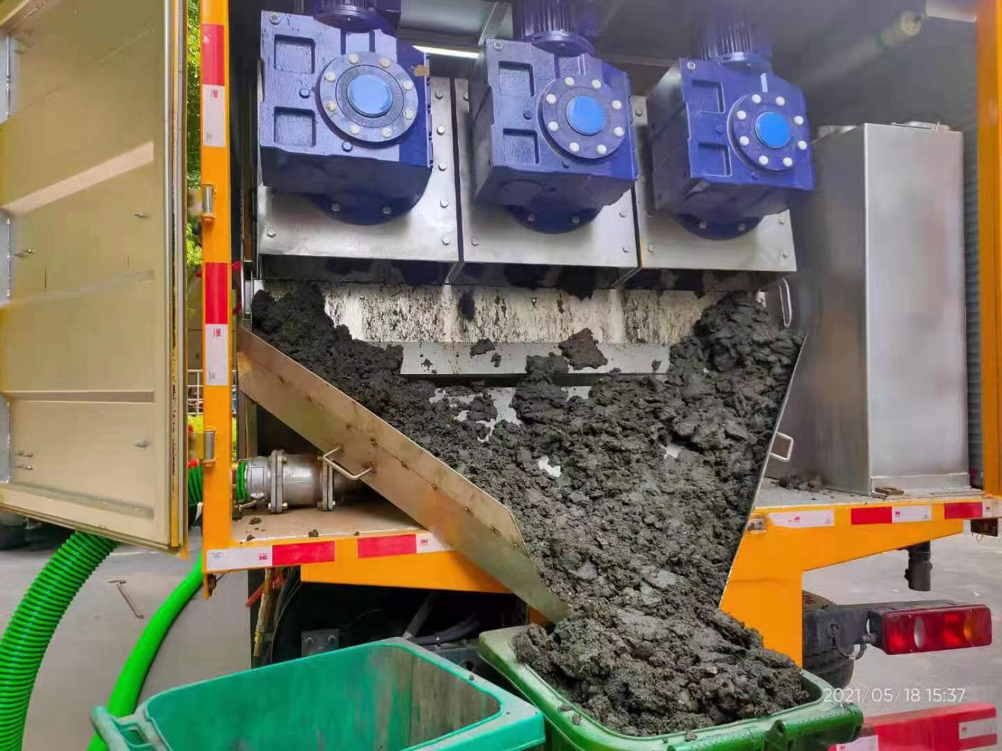 会同化粪池清掏城市维护站-泥浆净化干湿分离处理